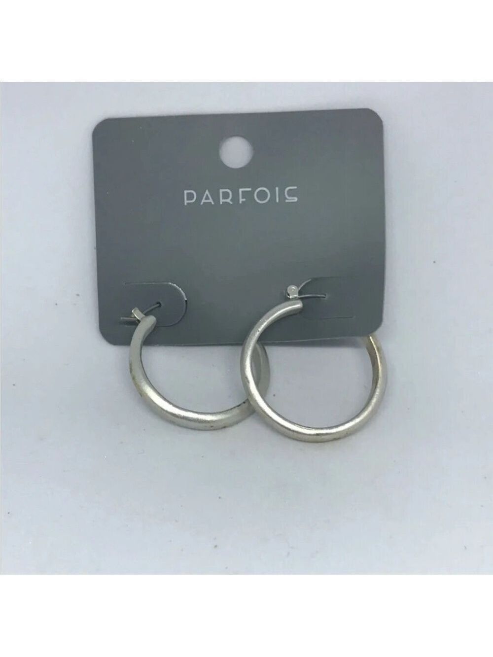 Parfois Silver Plated Hoop Earrings